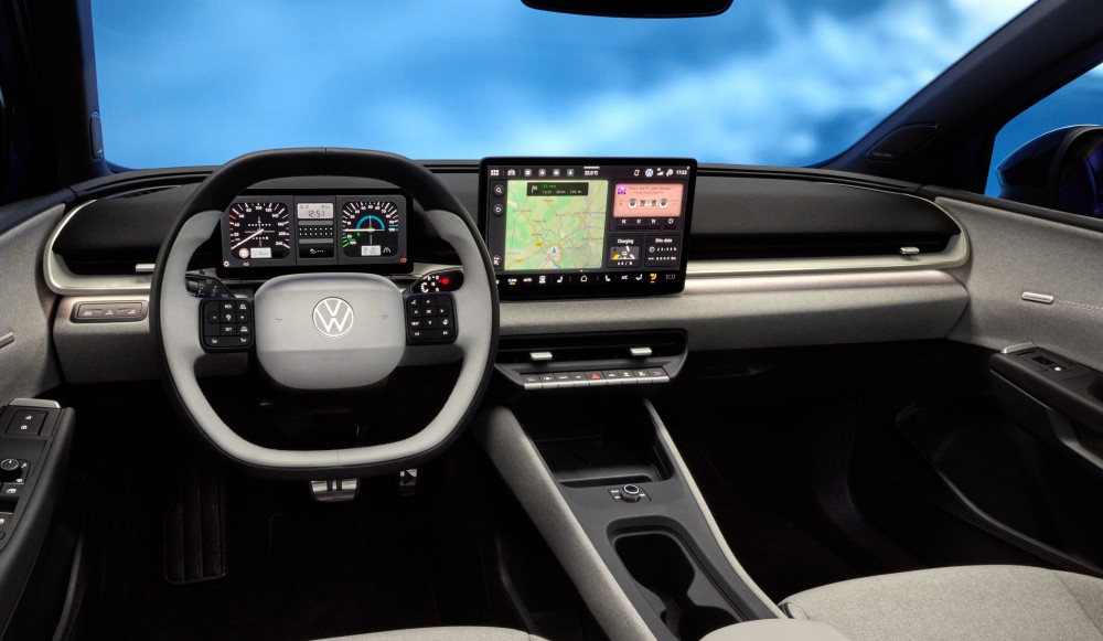 New look dash design from Volkswagen