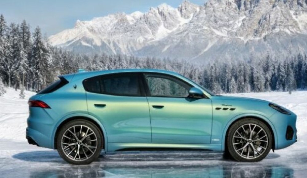 The new Maserati Grecale Cristallo makes its debut at the Brand’s historic site