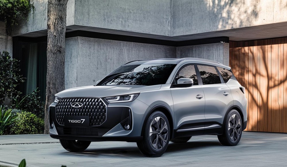 Chery under crash test fire