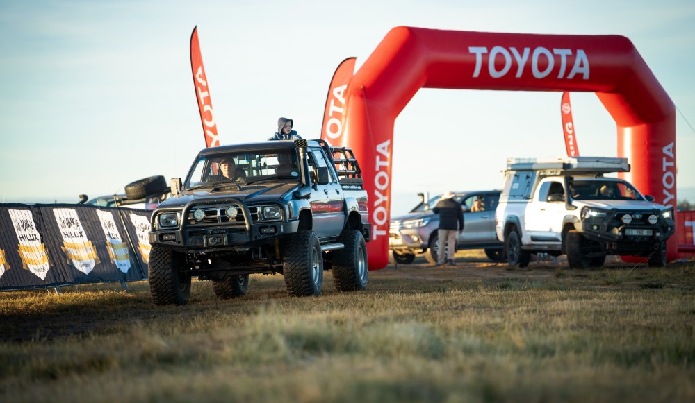 Toyota South Africa Motors celebrates record-breaking gathering of Hilux vehicles at NAMPO
