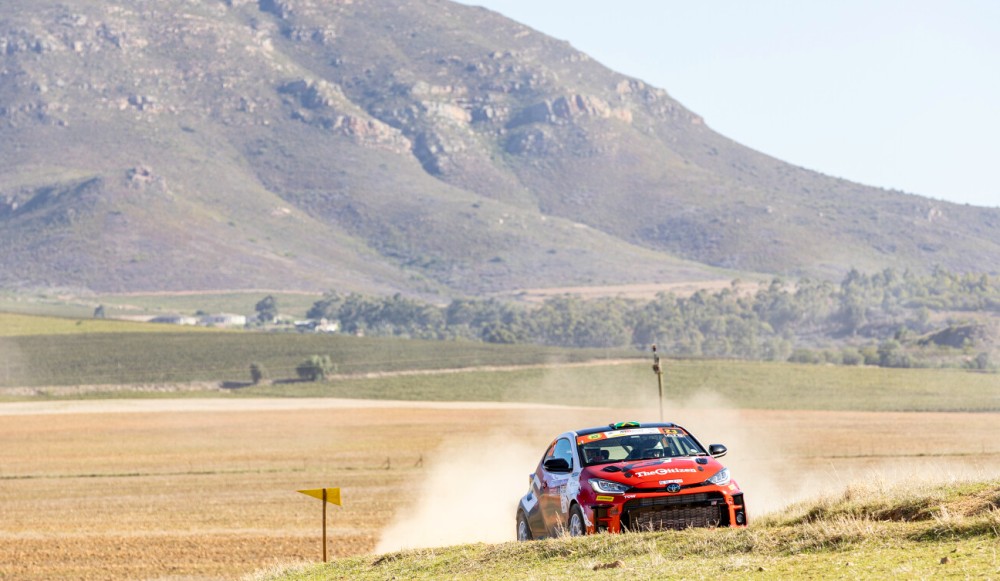 Toyota rally crew heads to Legends
