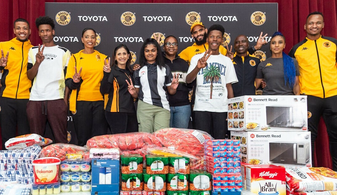 Toyota South Africa and Kaizer Chiefs wear their Heart on Sleeve to uplift children at Ethelbert Child and Youth Care Centre