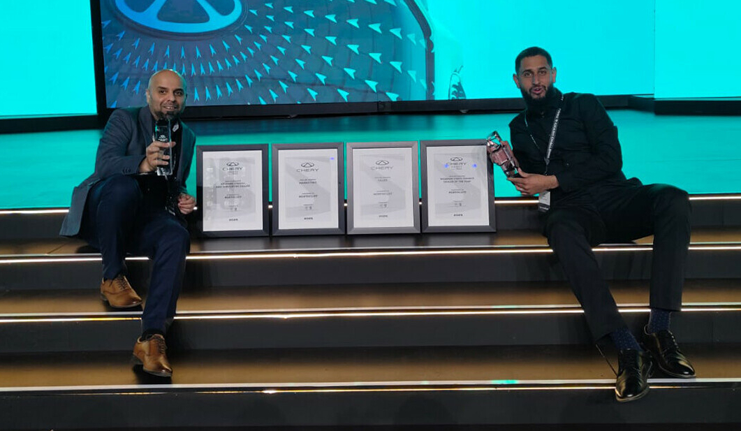 DigiCars Group Dominates National Chery Dealer Awards