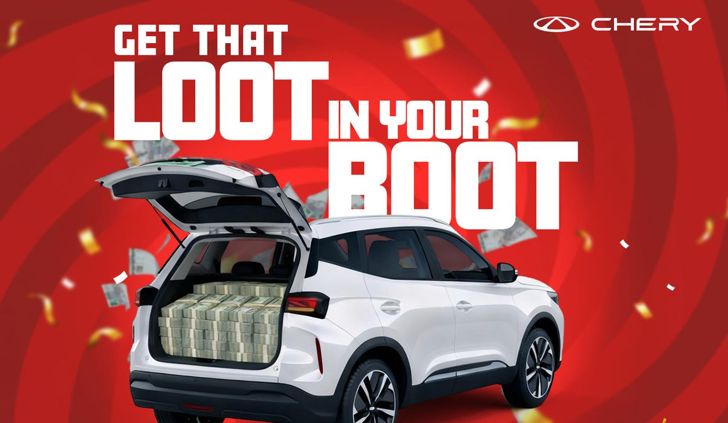 Chery's R1-million giveaway