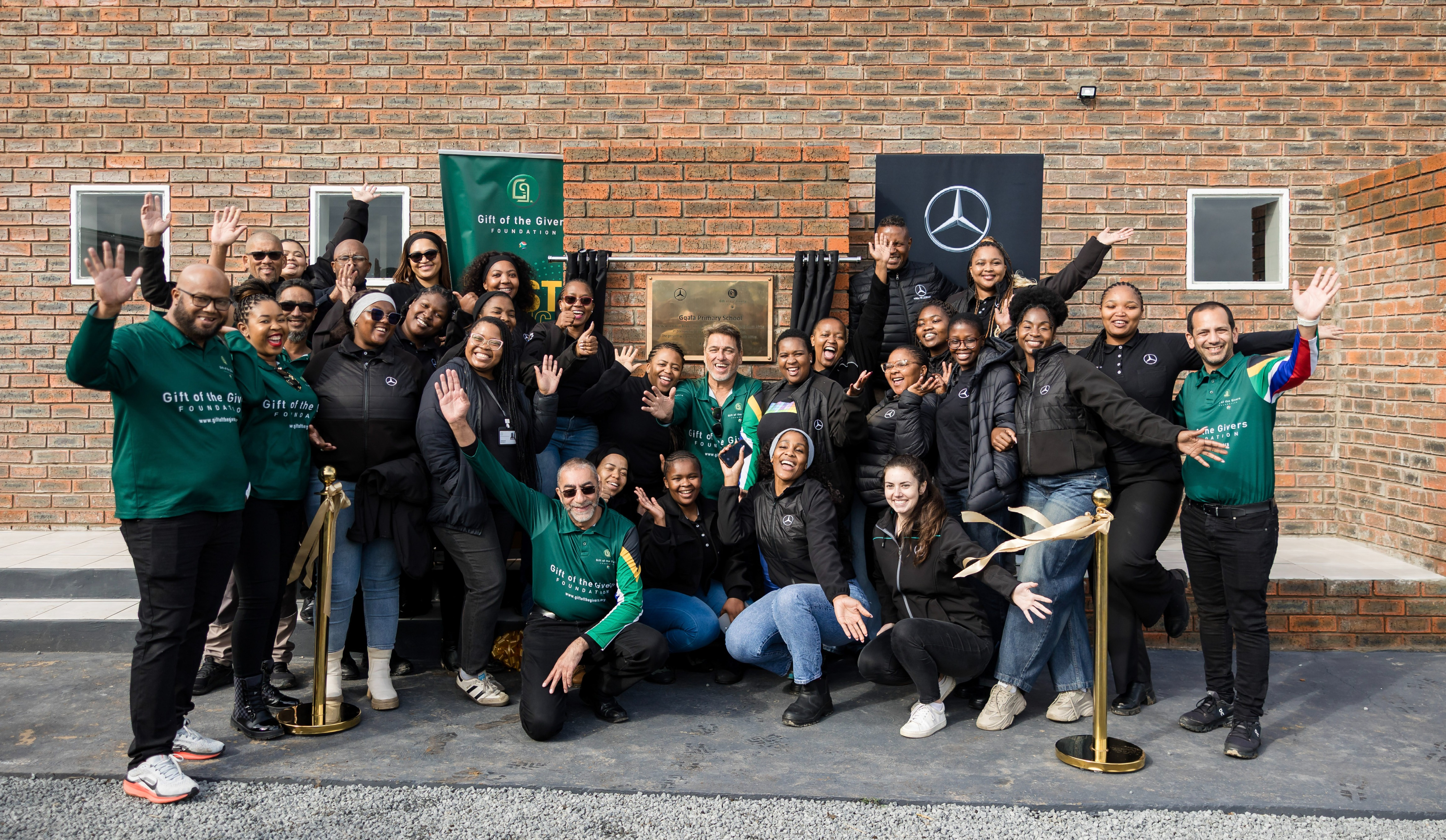 Mercedes-Benz South Africa and Gift of the Givers unite once again to reaffirm their commitment to advancing education at Gqala Primary School