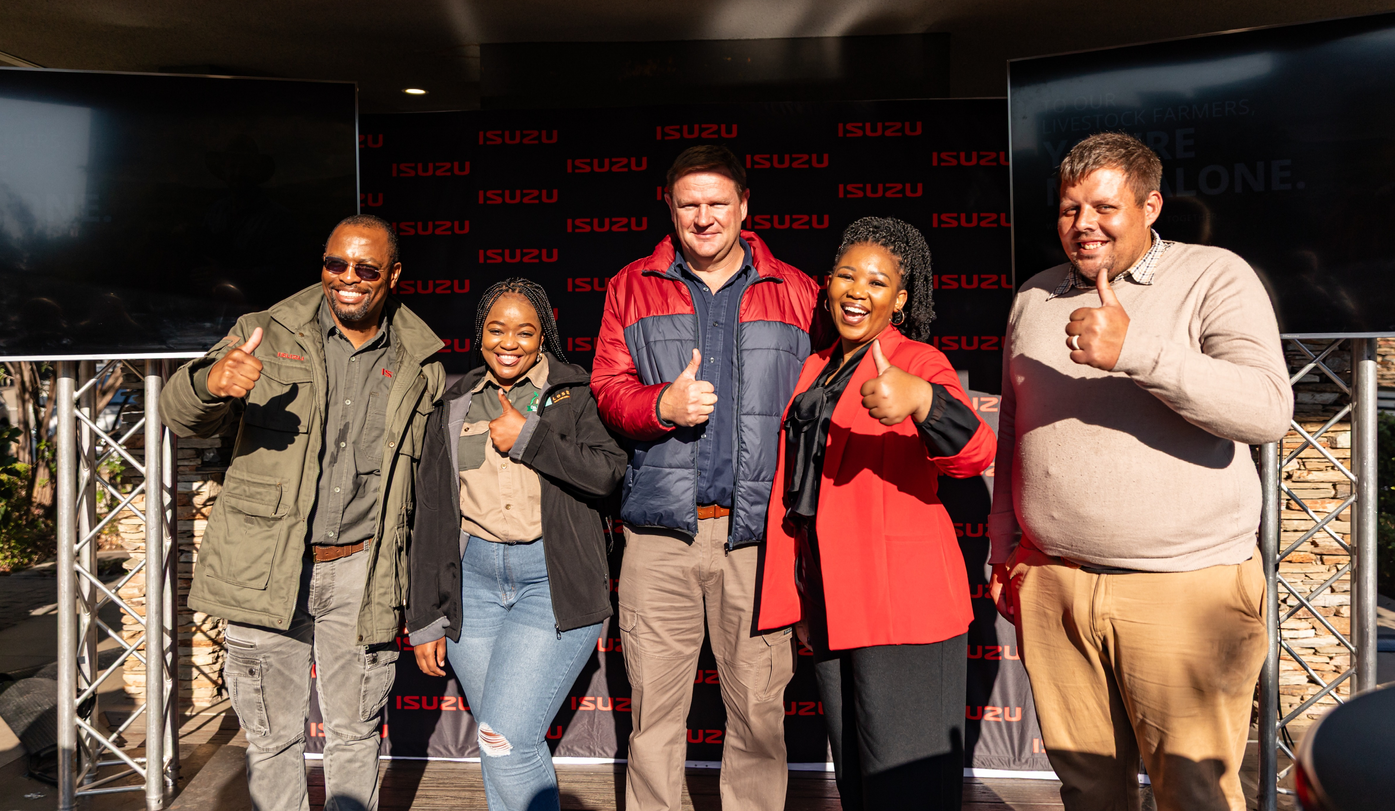 Farmers receive relief through ISUZU's Farmer Solidarity Campaign
