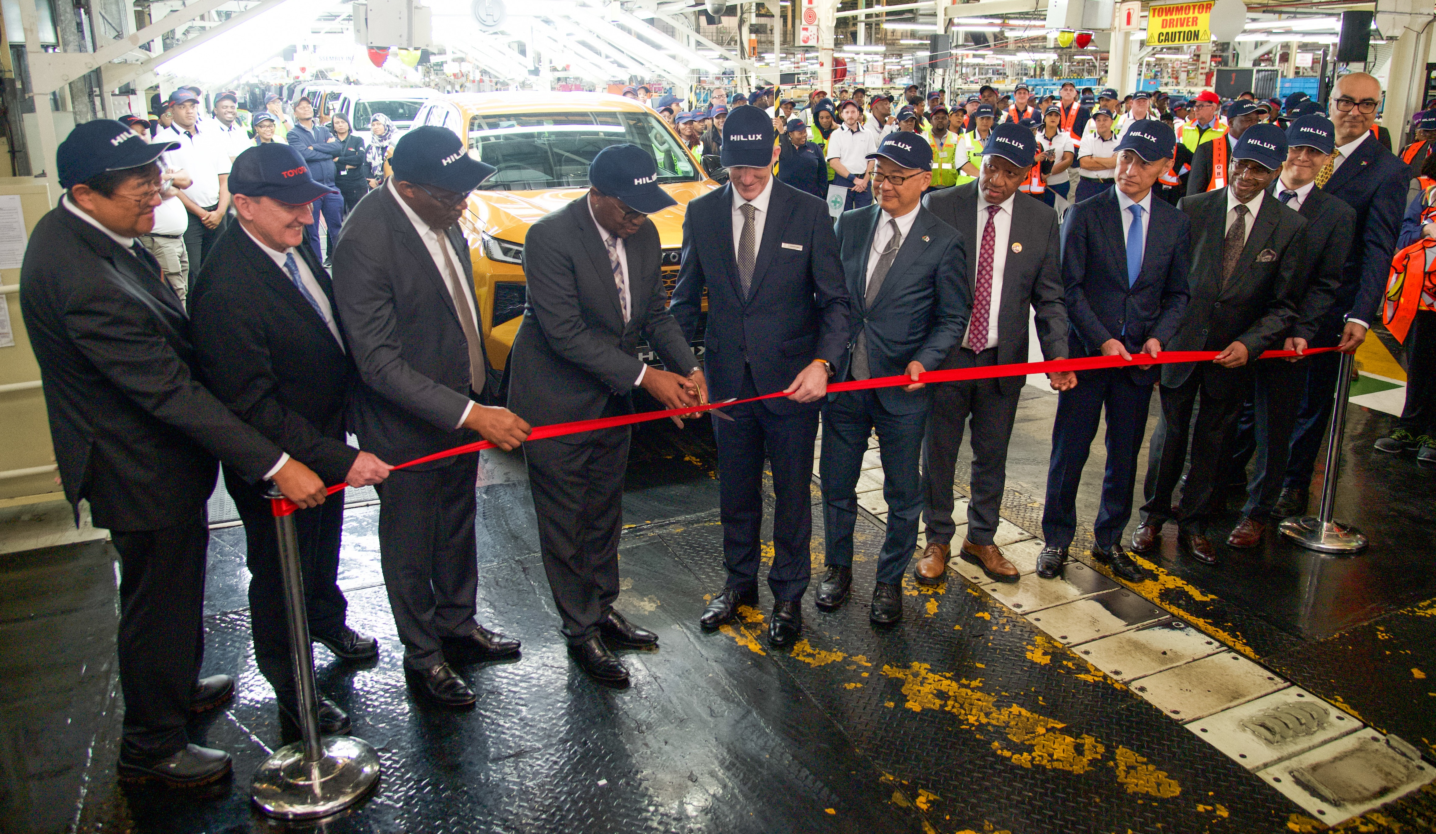 Toyota South Africa Motors marks historic R10.4 billion investment with ninth-generation Hilux line-off ceremony