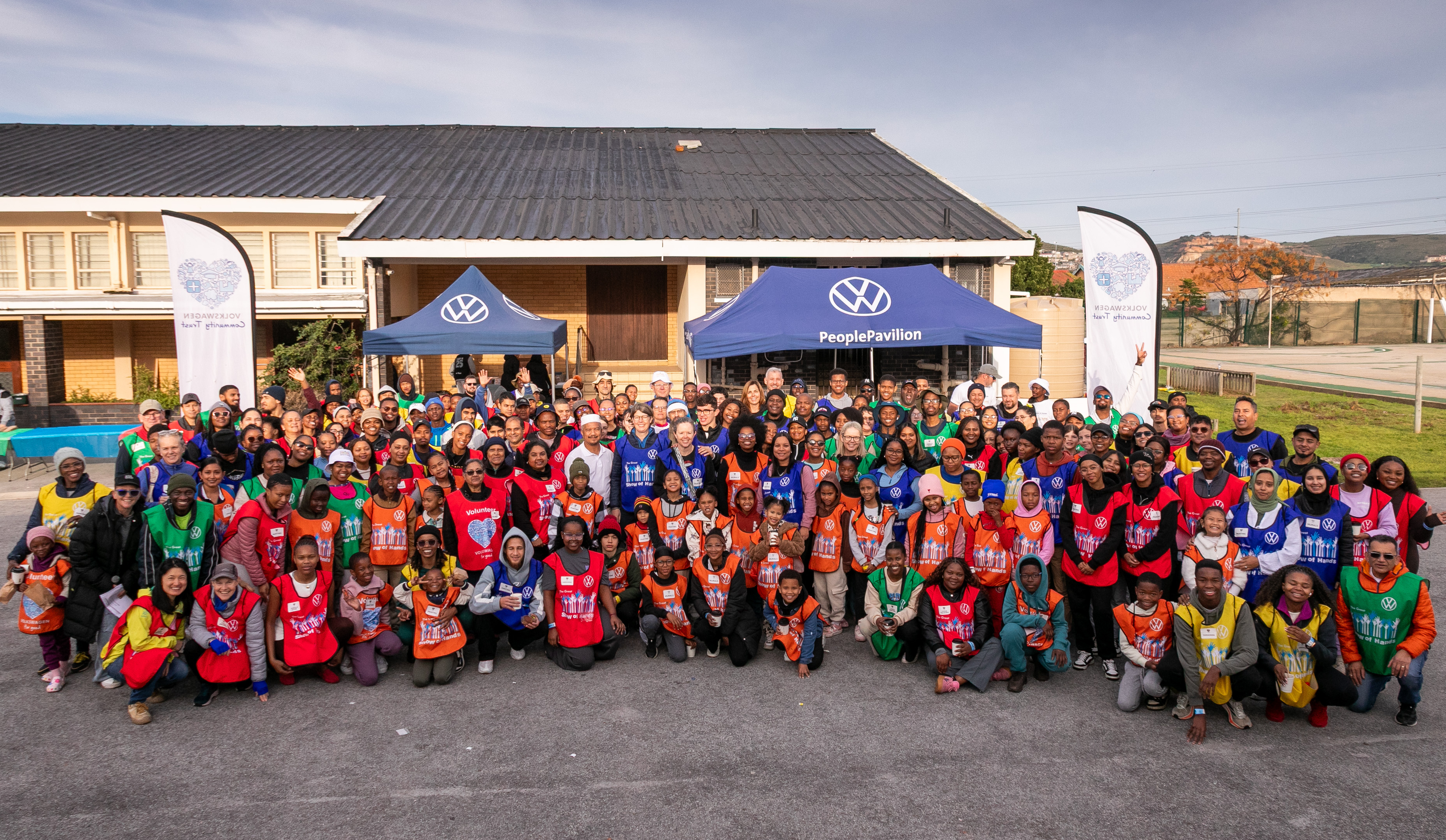 VWGA employees and their loved ones lend a helping hand to Happydale Special School