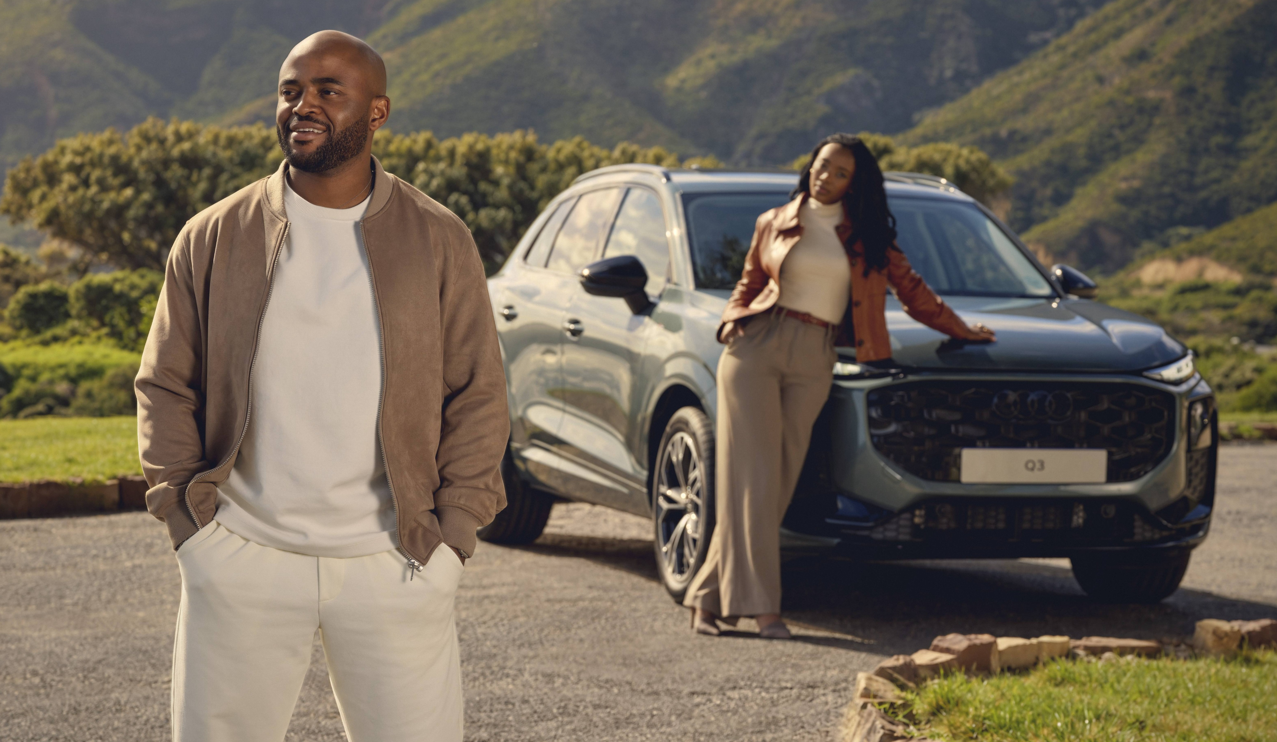 Ama Qamata and Temba Bavuma join Audi to usher in a new era for the Four Rings