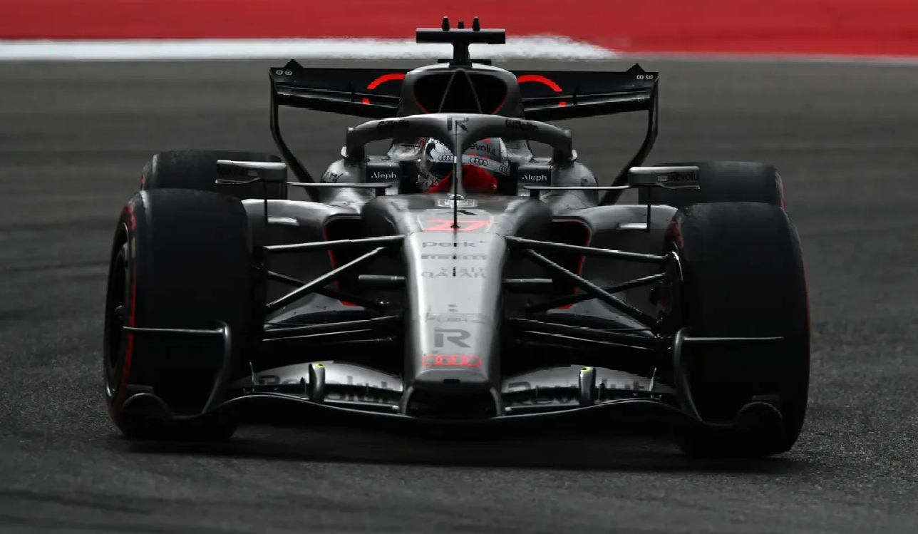 Audi Revolut F1 Team charges through the midfield with strong, consistent pace at US GP