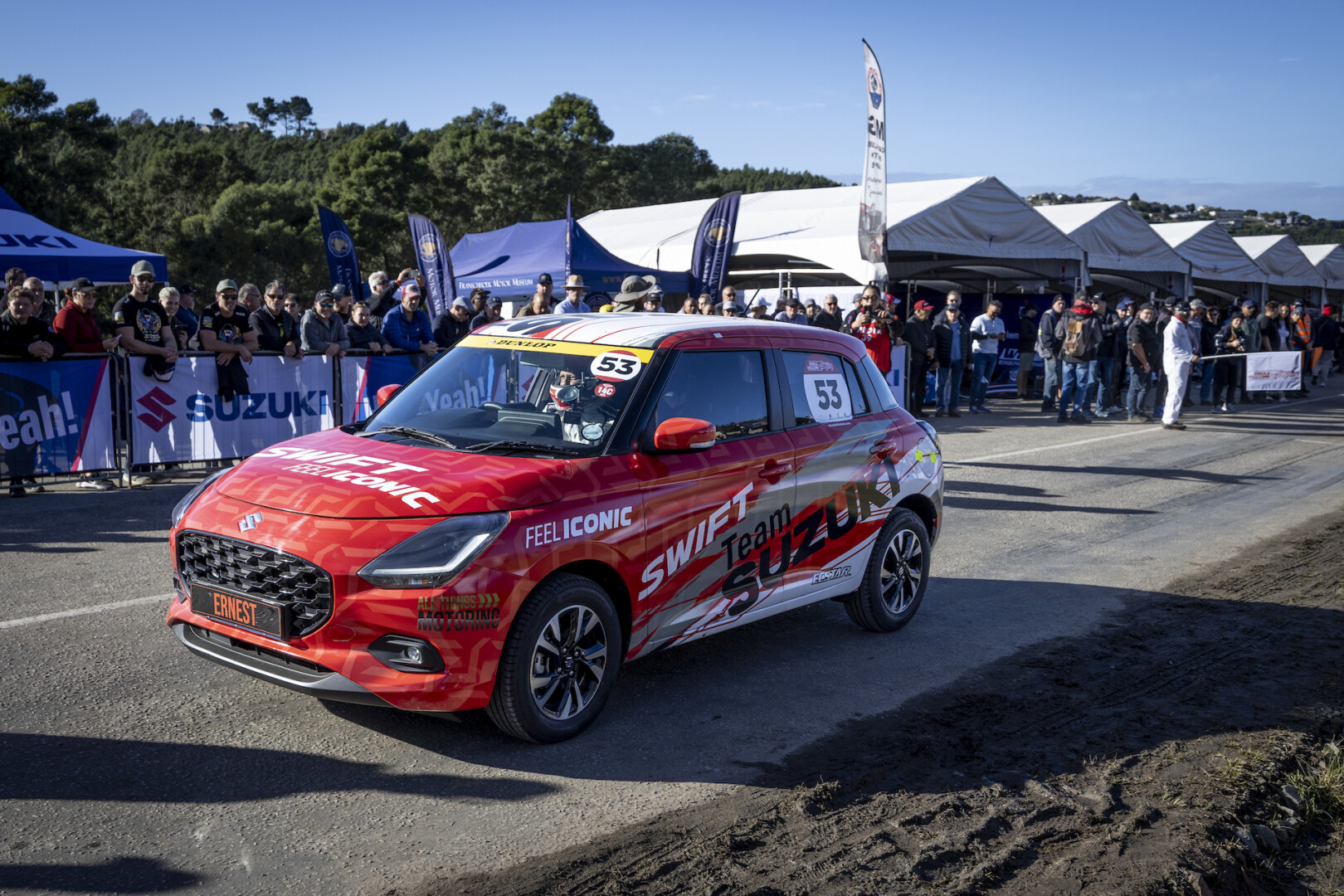 Suzuki back at the Simola Hillclimb