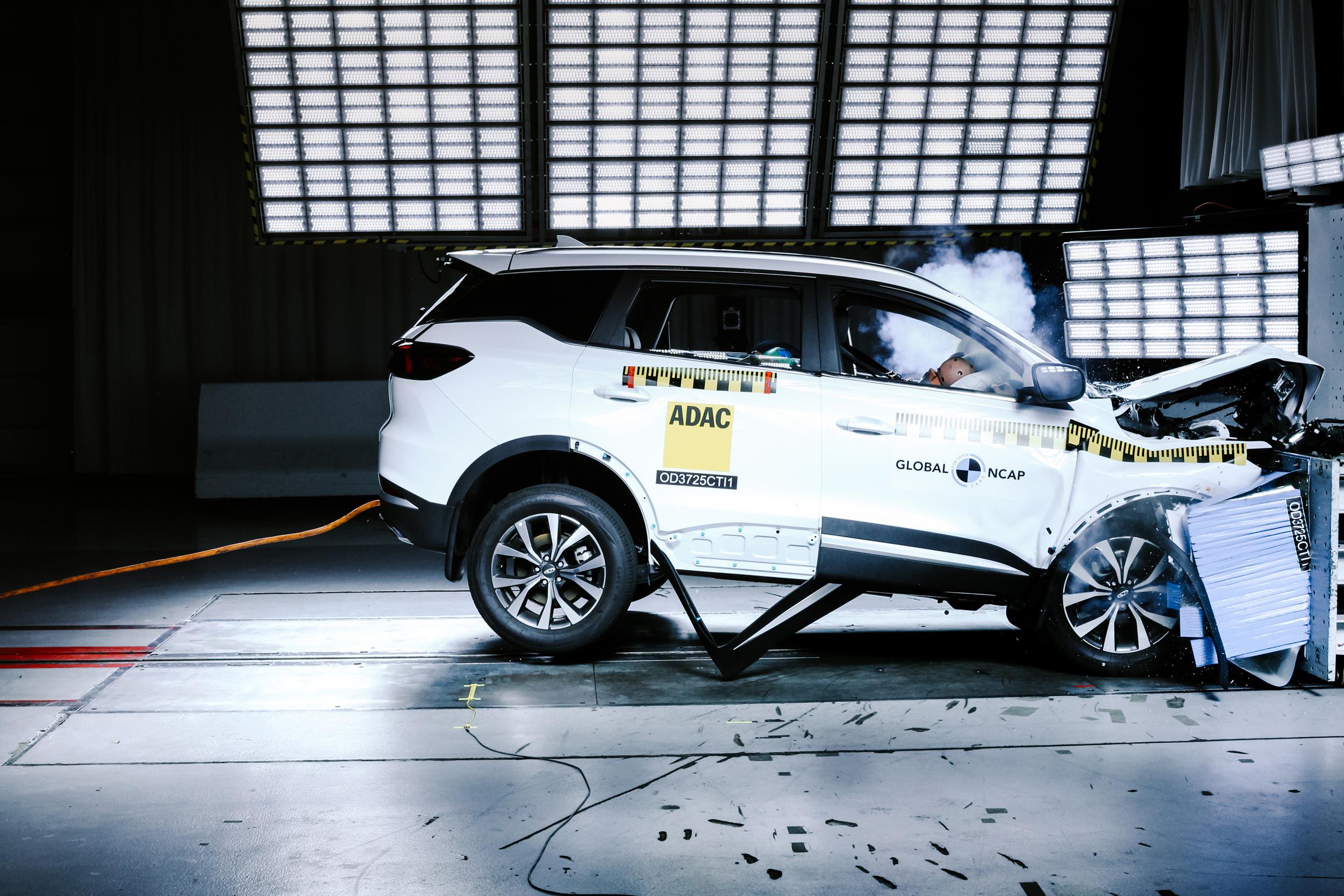 Chery Tiggo 7 gets 2 stars in Euro crash test