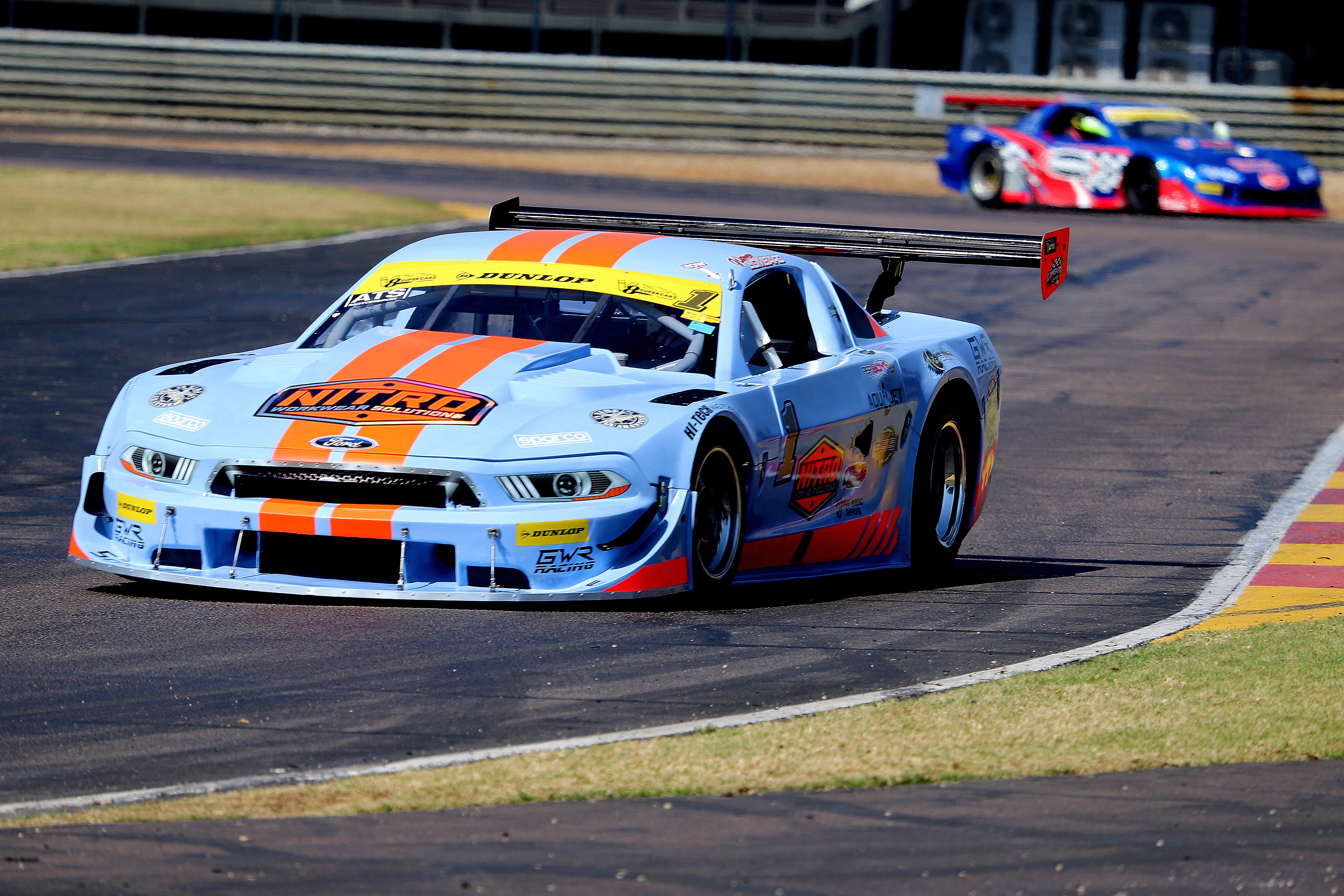 Dunlop V8 Supercar action