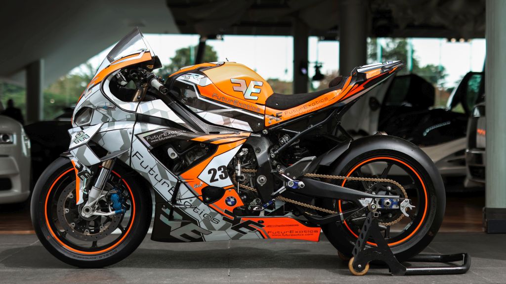 The race bike AJ Venter will use at Isle of Man